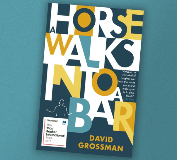 a horse walks into a bar book