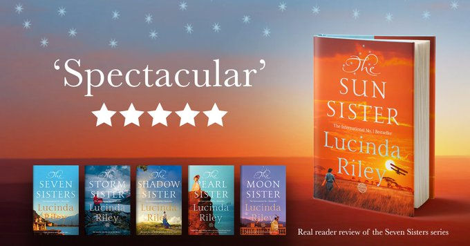Out Now Lucinda Riley S New Novel The Sun Sister The Sixth Instalment In The Seven Sisters Series The Reading List